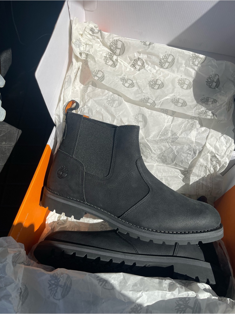 Timberland Men’s Black Chukka Chelsea Boots